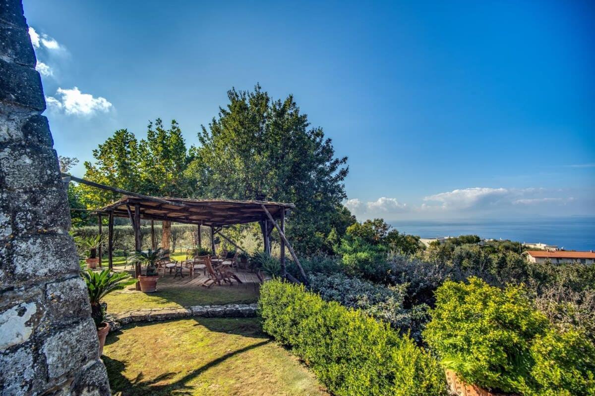 Villa Monticello Rustic, Capri Views & Pool Massa Lubrense Buitenkant foto